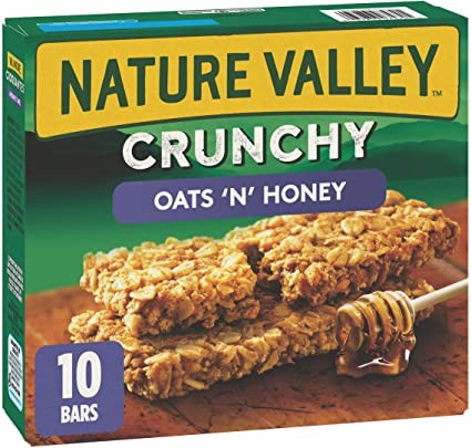 Nature Valley Oats N Honey 10 Crunchy Granola Bars 230g